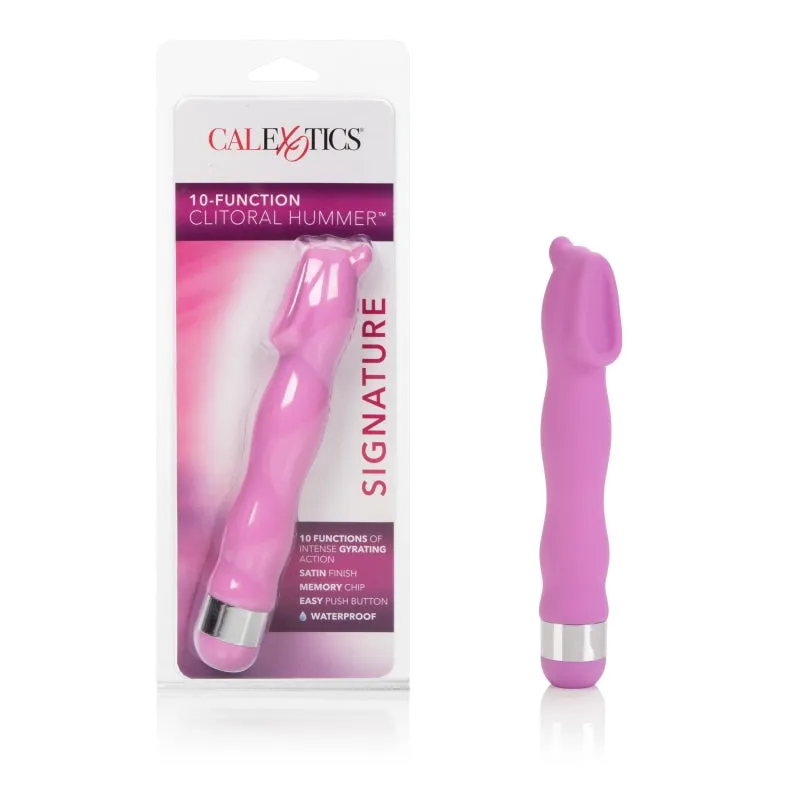 10 Functional Clitoral Hummer - Pink