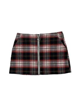 1990's Plaid Mini Skirt