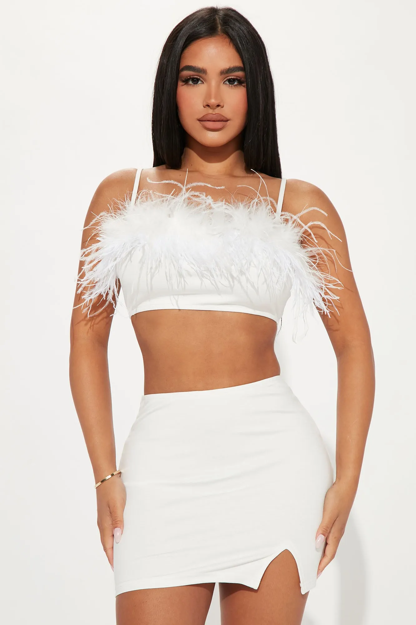 Anahi Skirt Set - Ivory