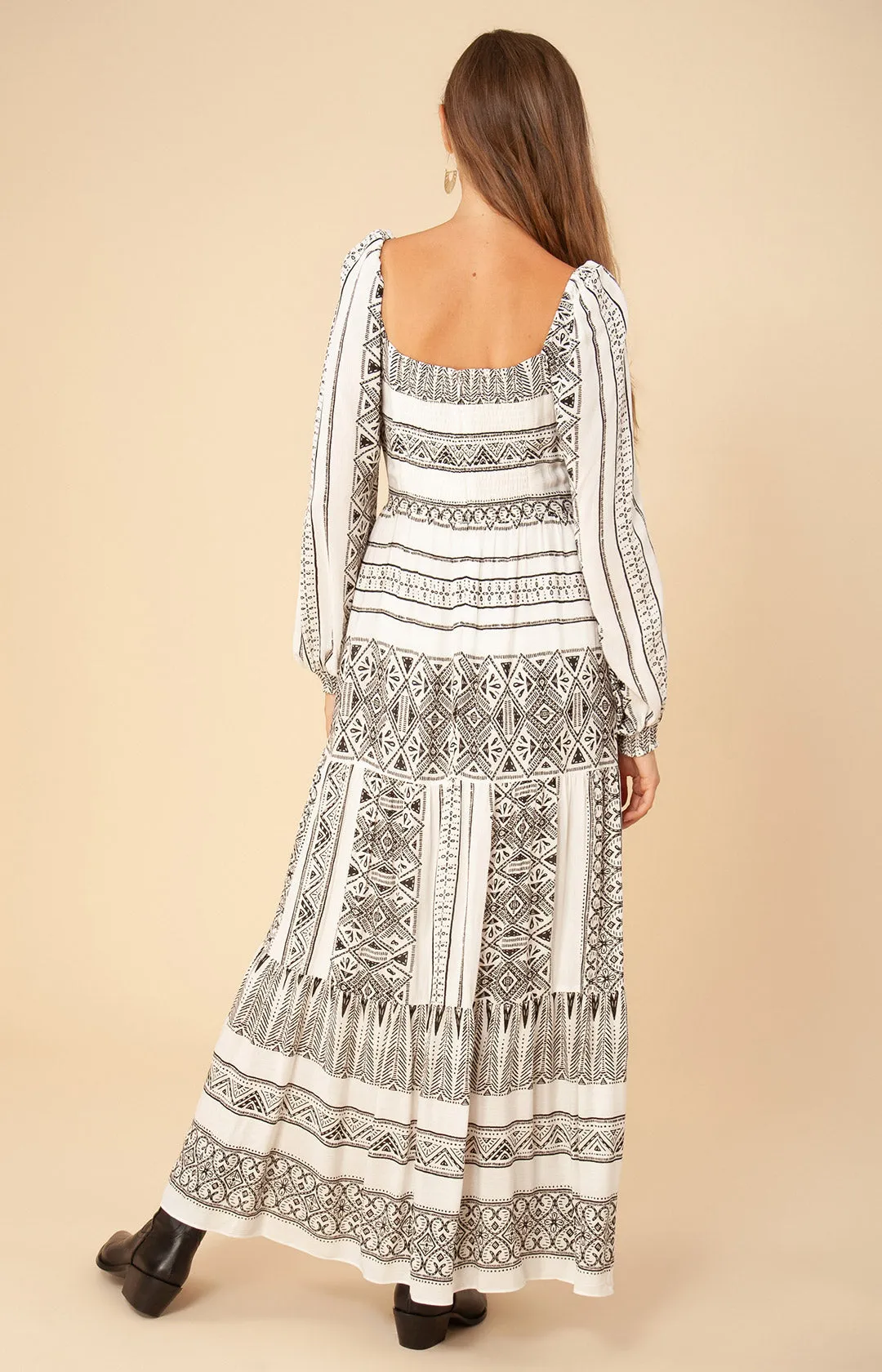 Anci Tiered Maxi Dress