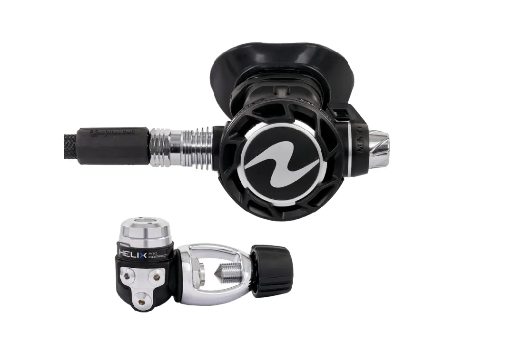 Aqua Lung Helix Compact Pro Regulator 1st and 2nd Stages