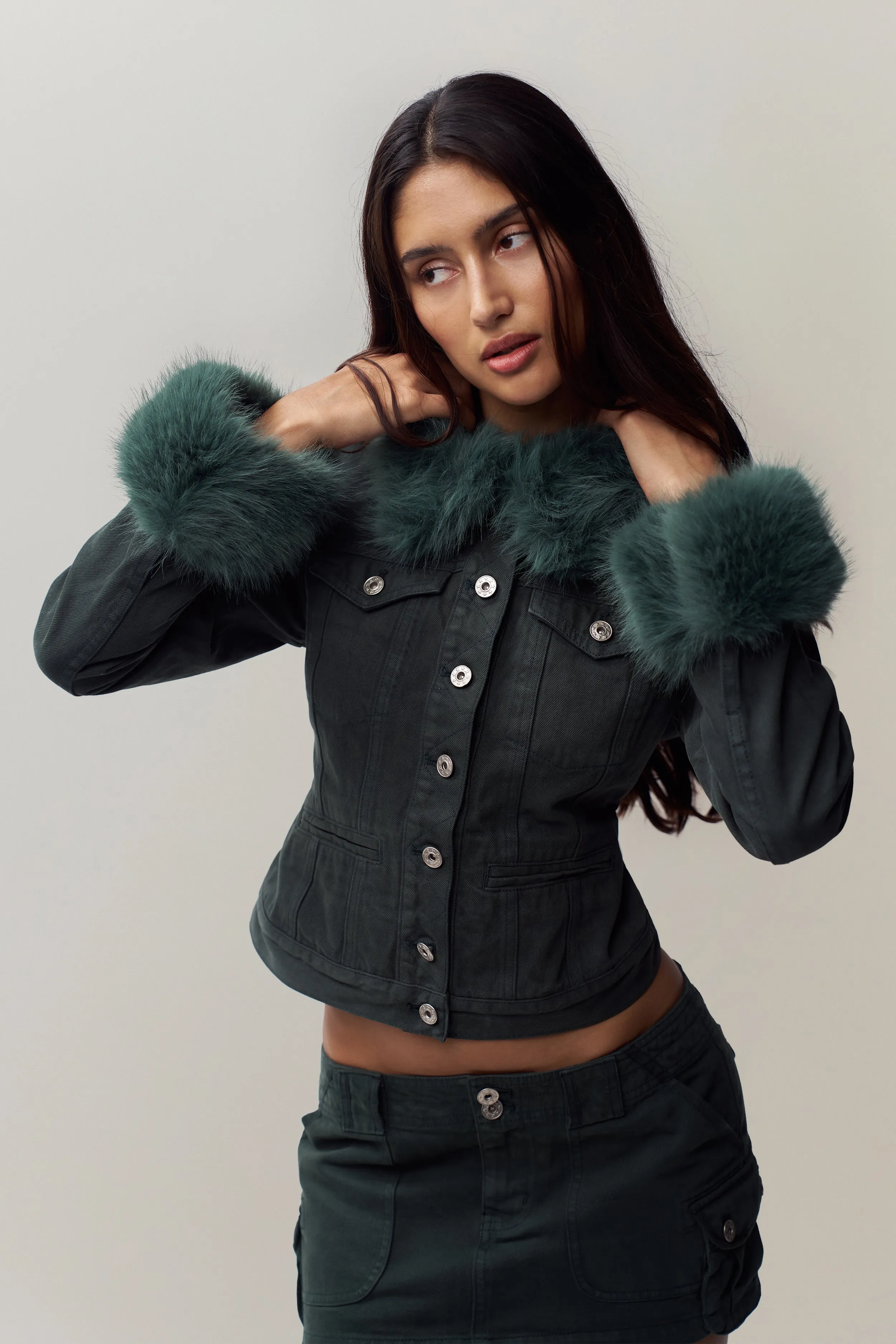 Ares Faux Fur Jacket