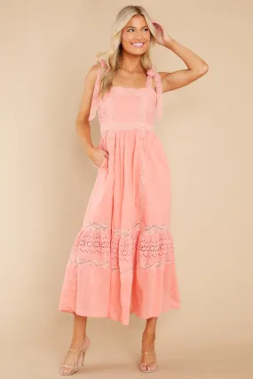 Ayala Peach Blossom Maxi Dress