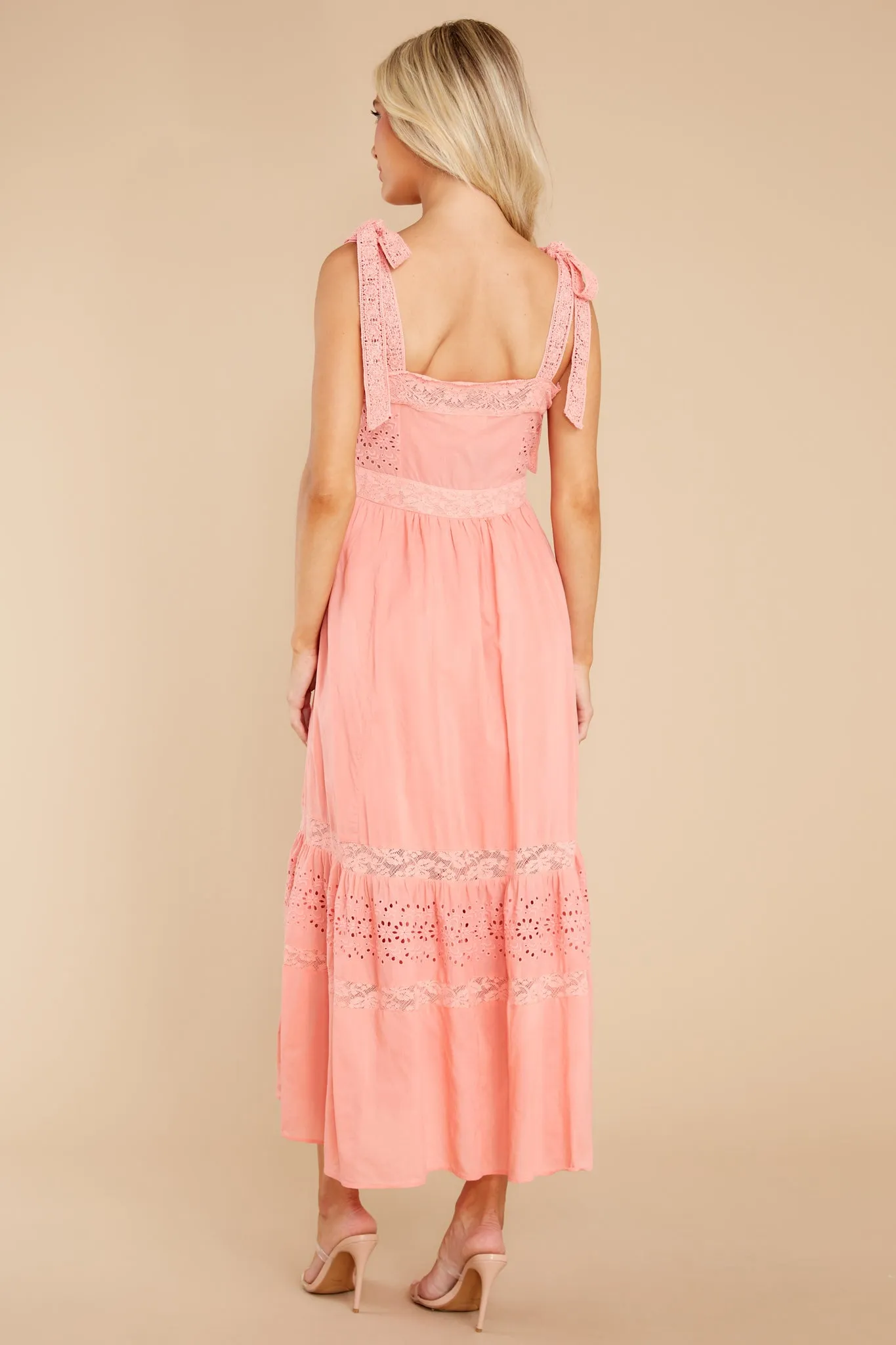 Ayala Peach Blossom Maxi Dress