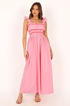 Becky Maxi Dress - Pink