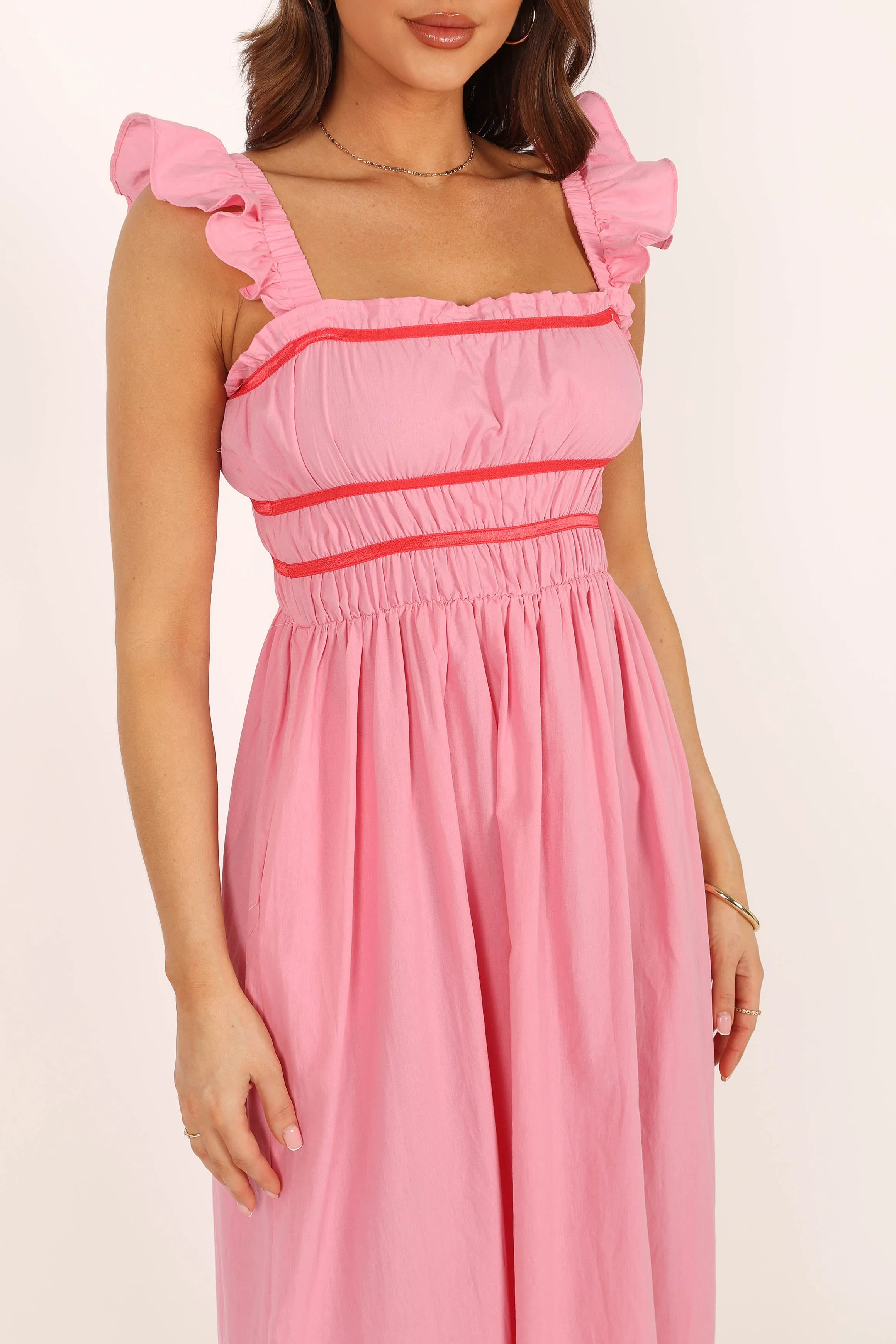 Becky Maxi Dress - Pink