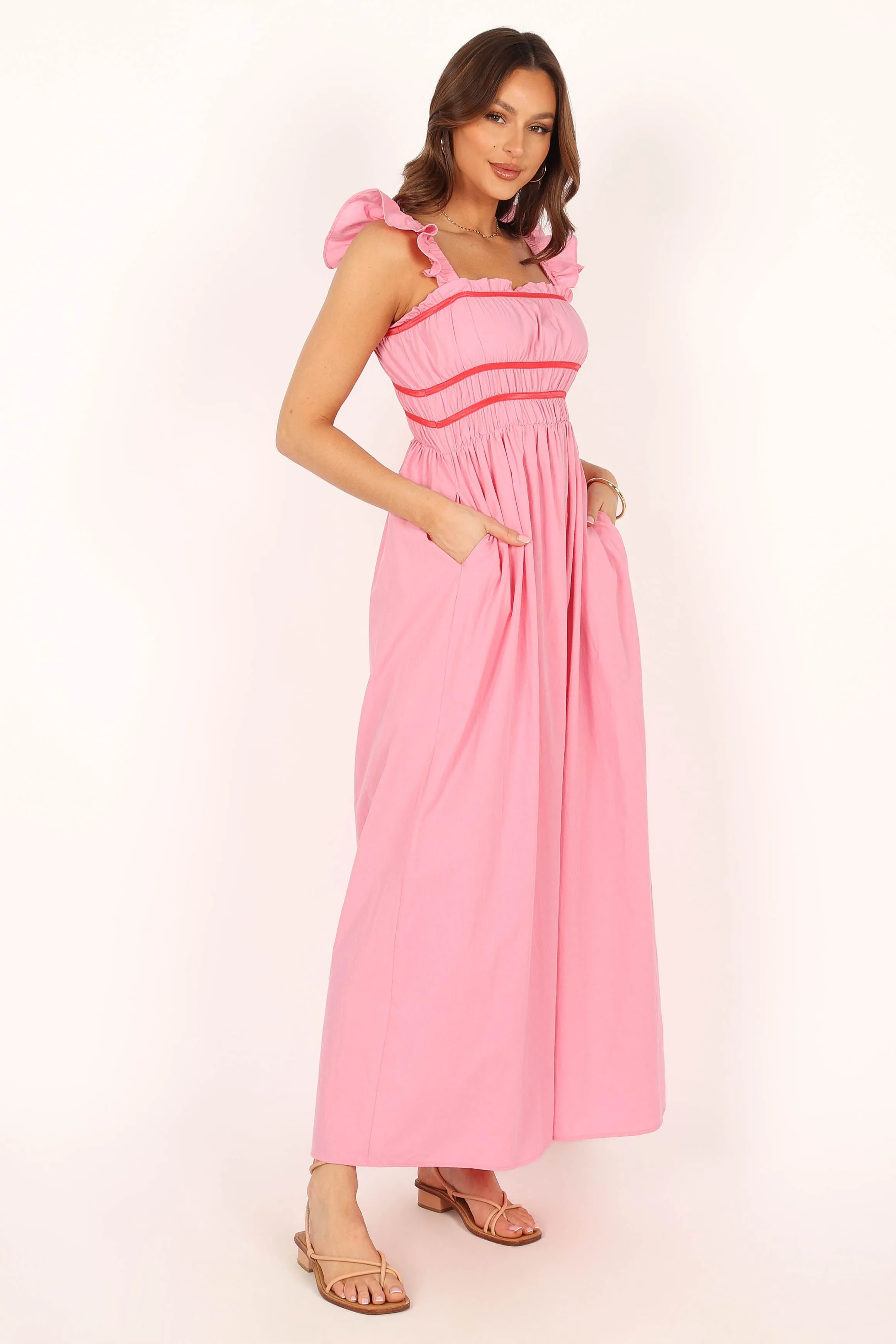 Becky Maxi Dress - Pink