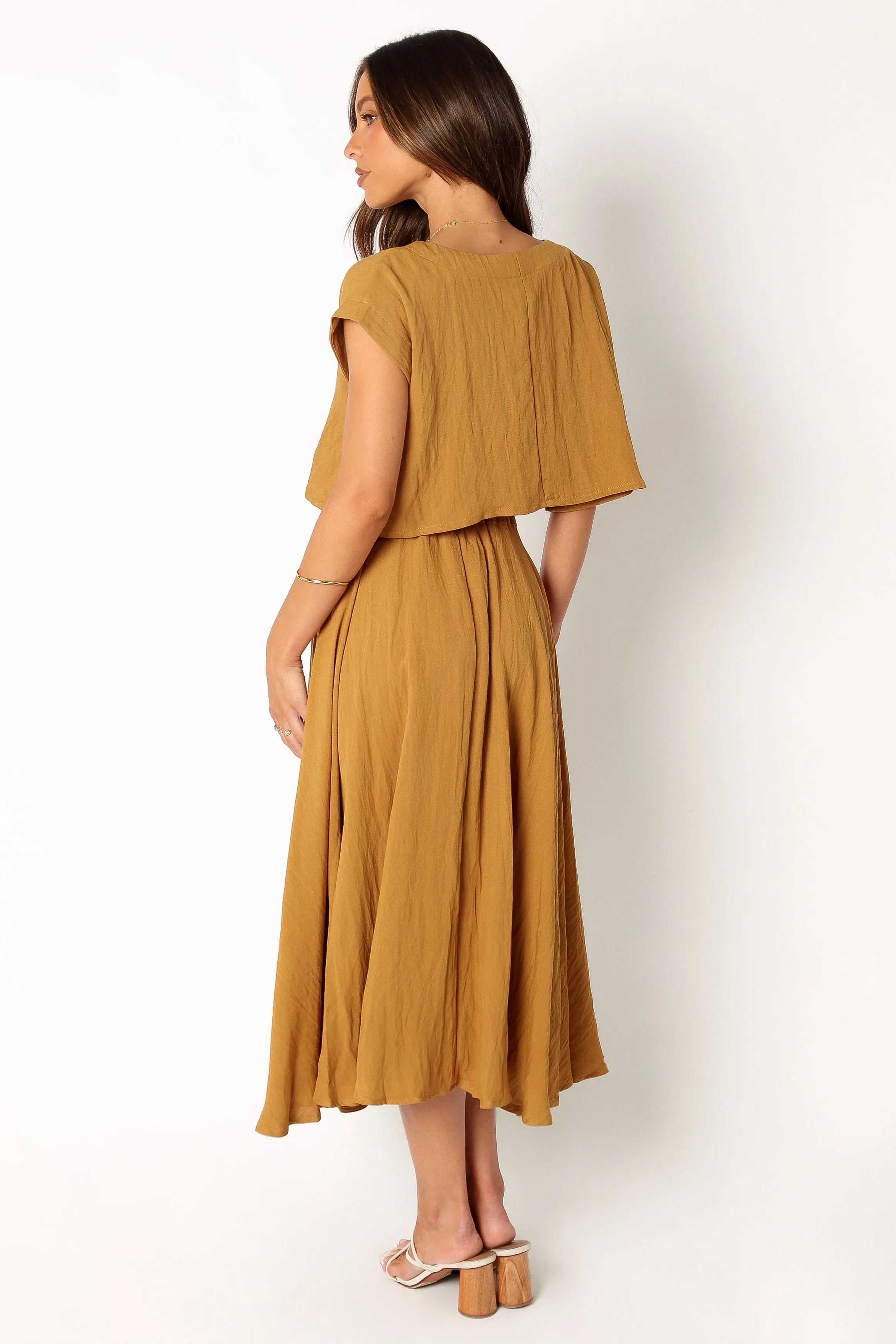 Bessie Two Piece Set - Mustard