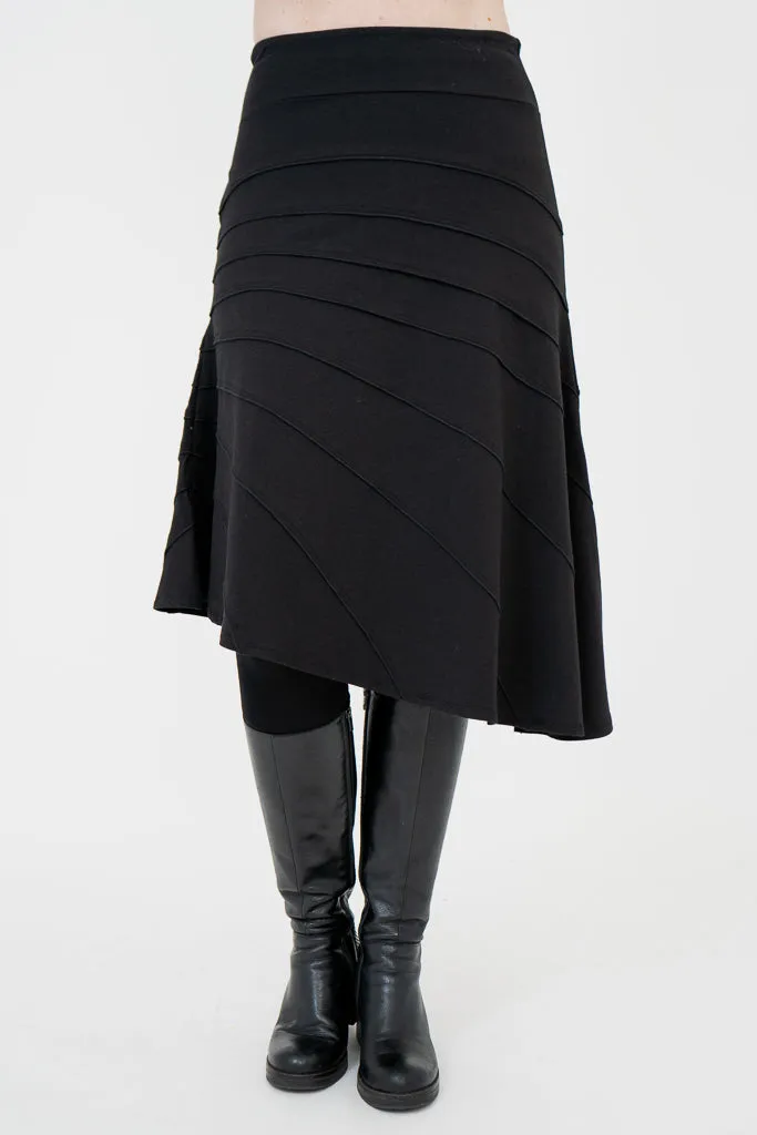 Beverly Skirt, Black, Bamboo