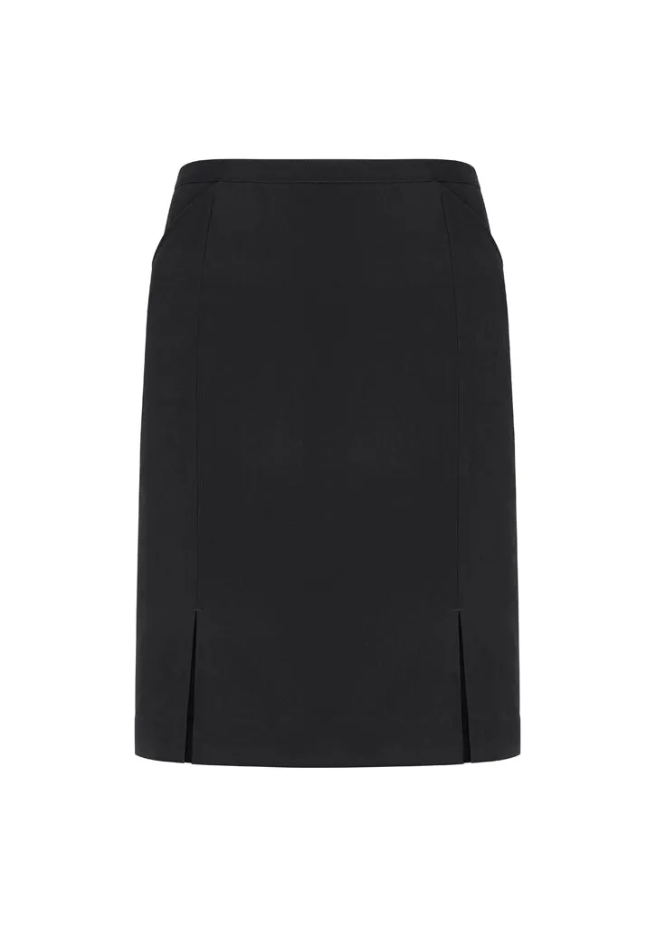 Biz Corporate Womens Siena Front Pleat Detail Straight Skirt (20720)