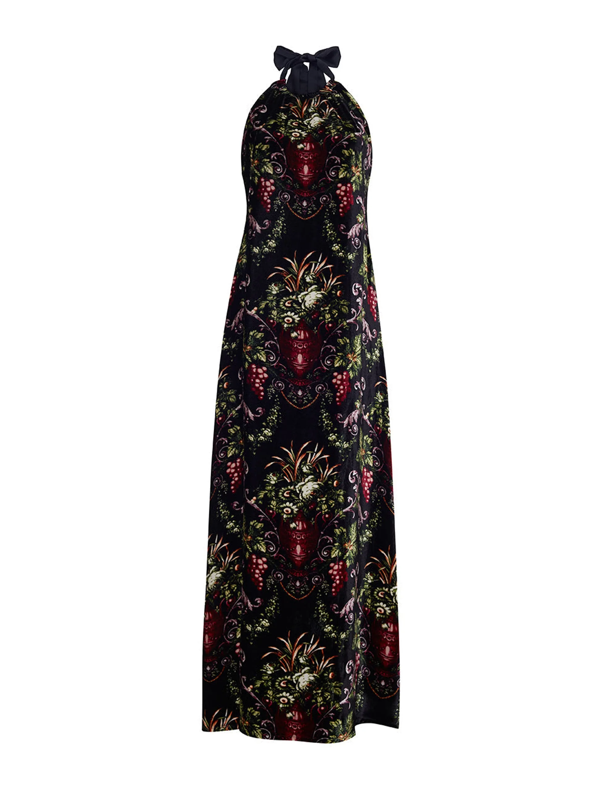 Black fleur Geneva dress