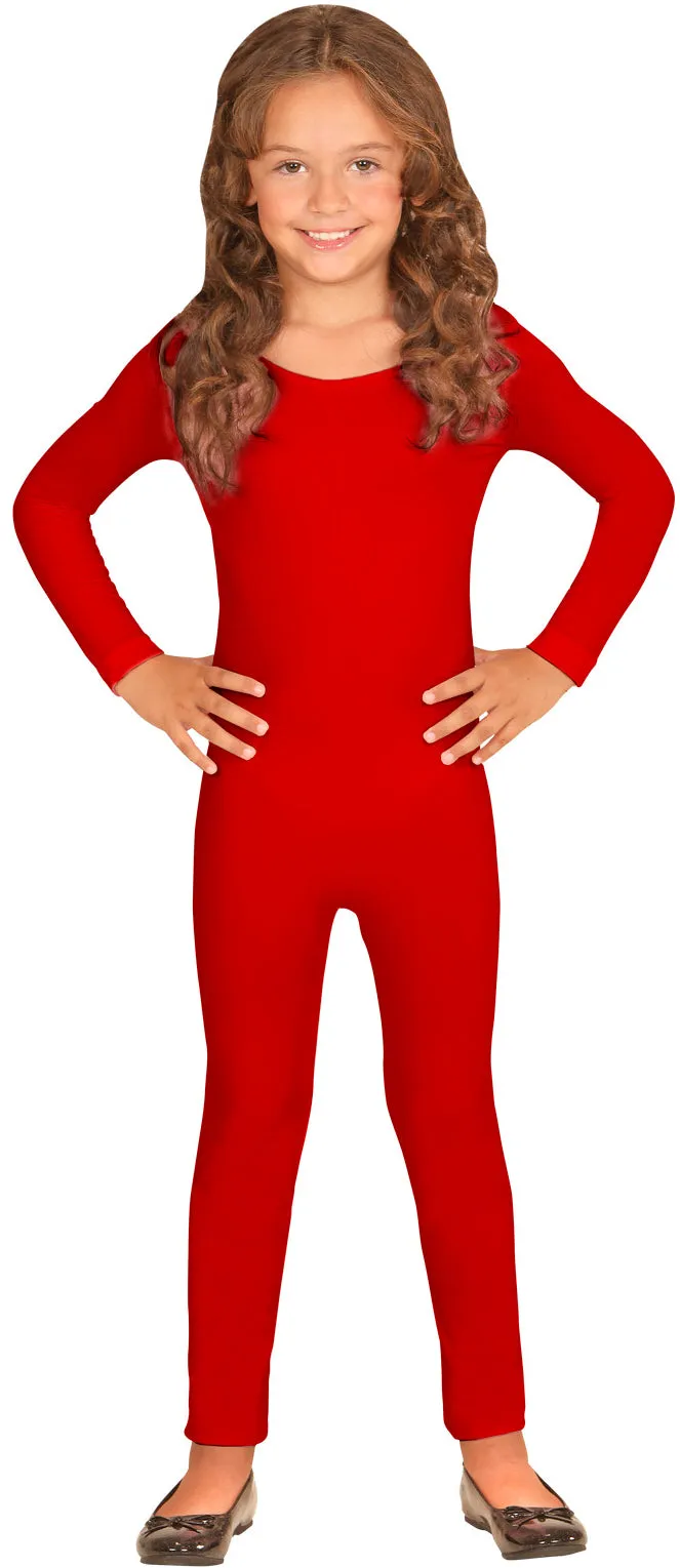 Bodysuit für Kinder rot