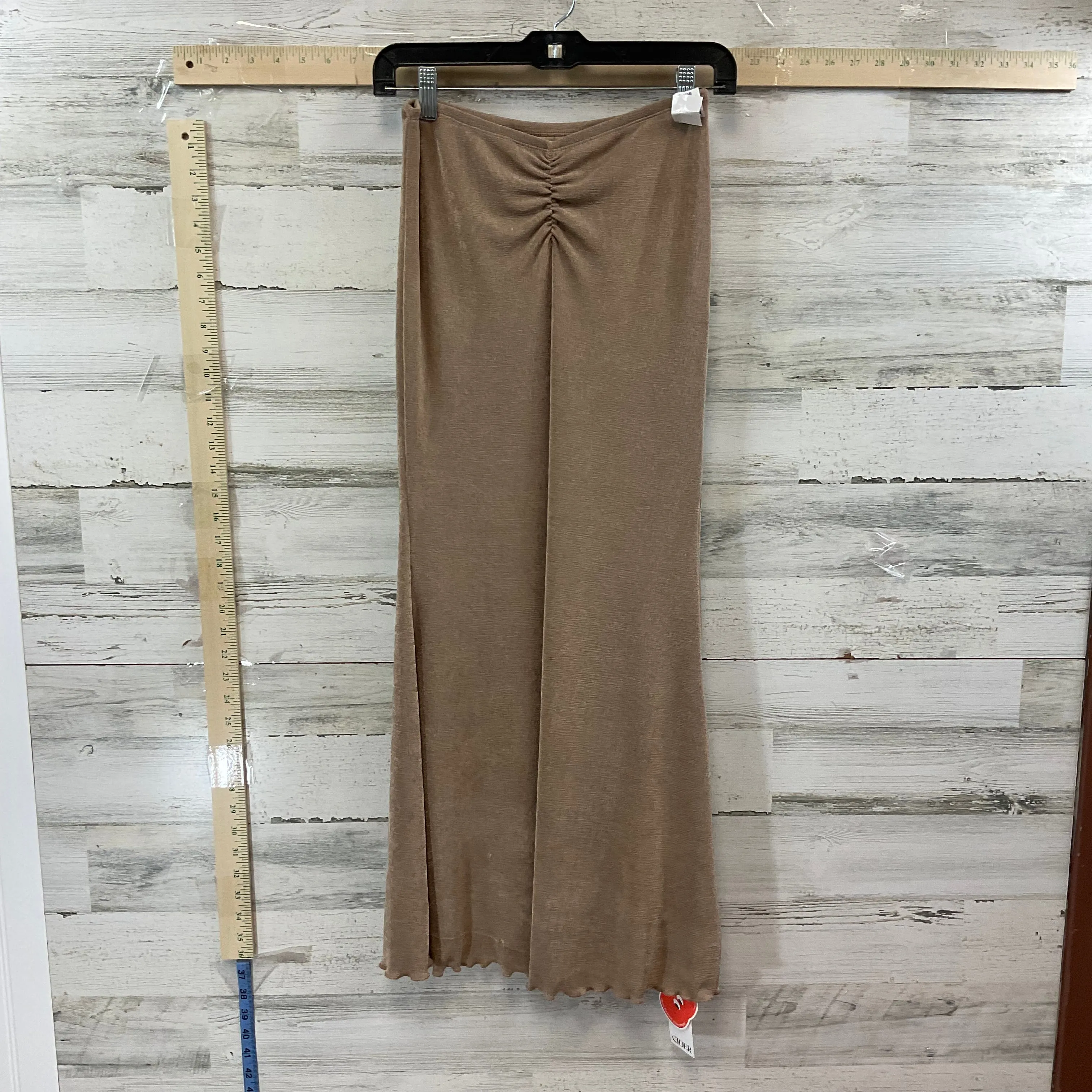 Brown Skirt Maxi CIDER, Size Xs