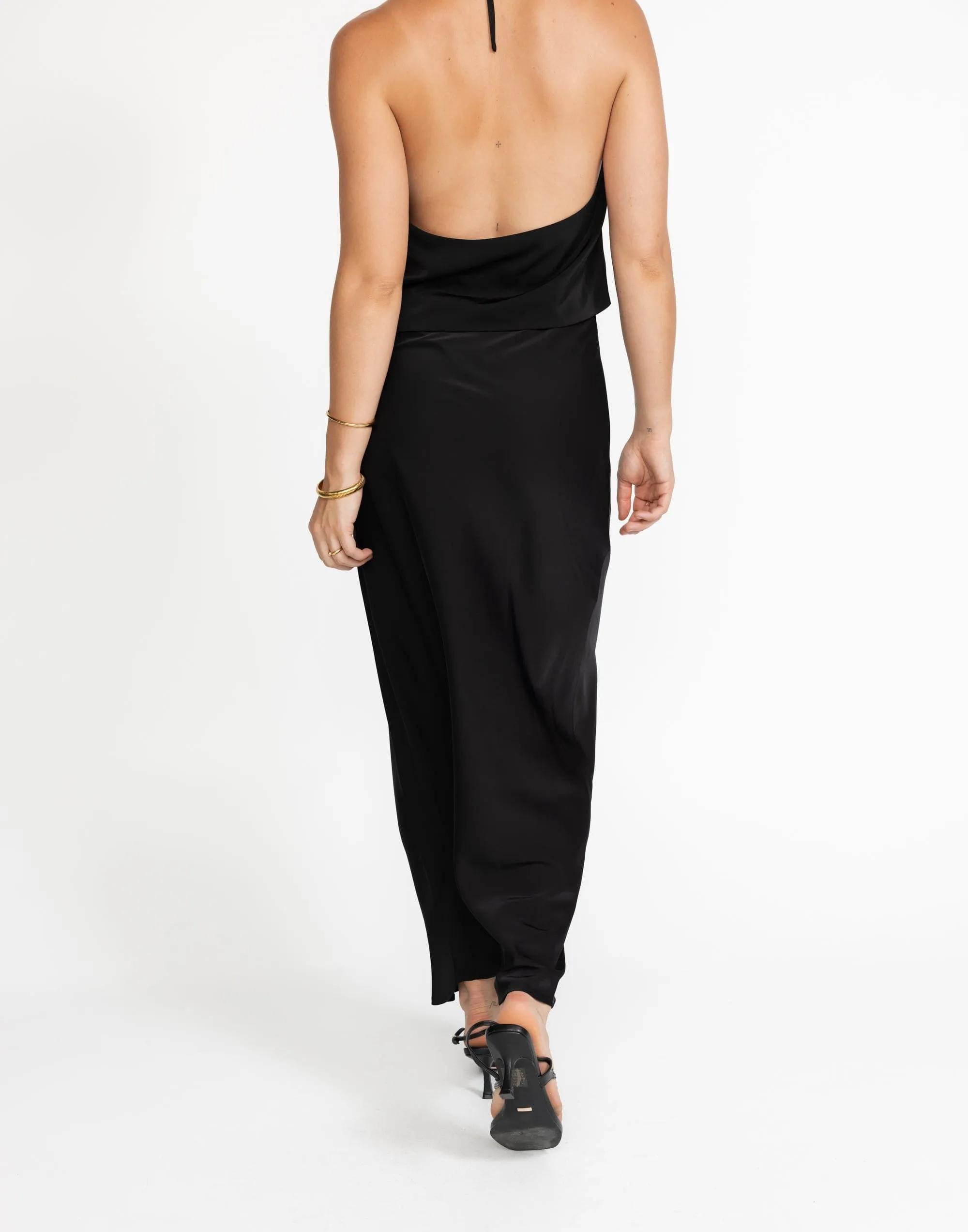 Cabaret Maxi Skirt (Black)