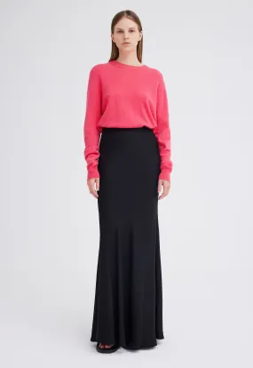 Civic Bias Maxi Skirt - Black