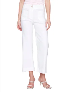 Cropped Linen Pant