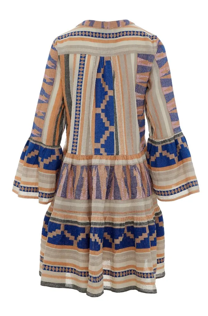 Devotion Twins Ella Dress in Kipoi Blue