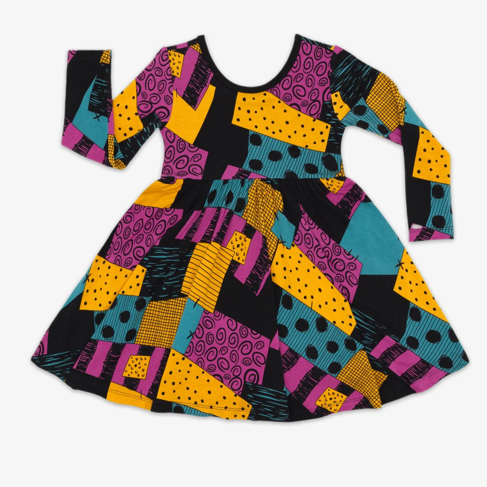 Disney Sally's Patchwork Twirl Dress