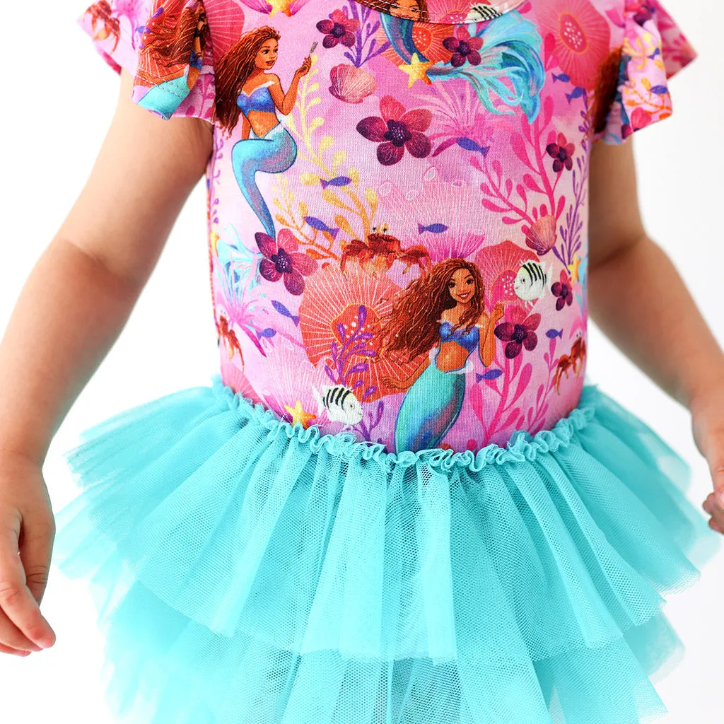 Disney's The Little Mermaid Ariel Tulle Bodysuit Dress