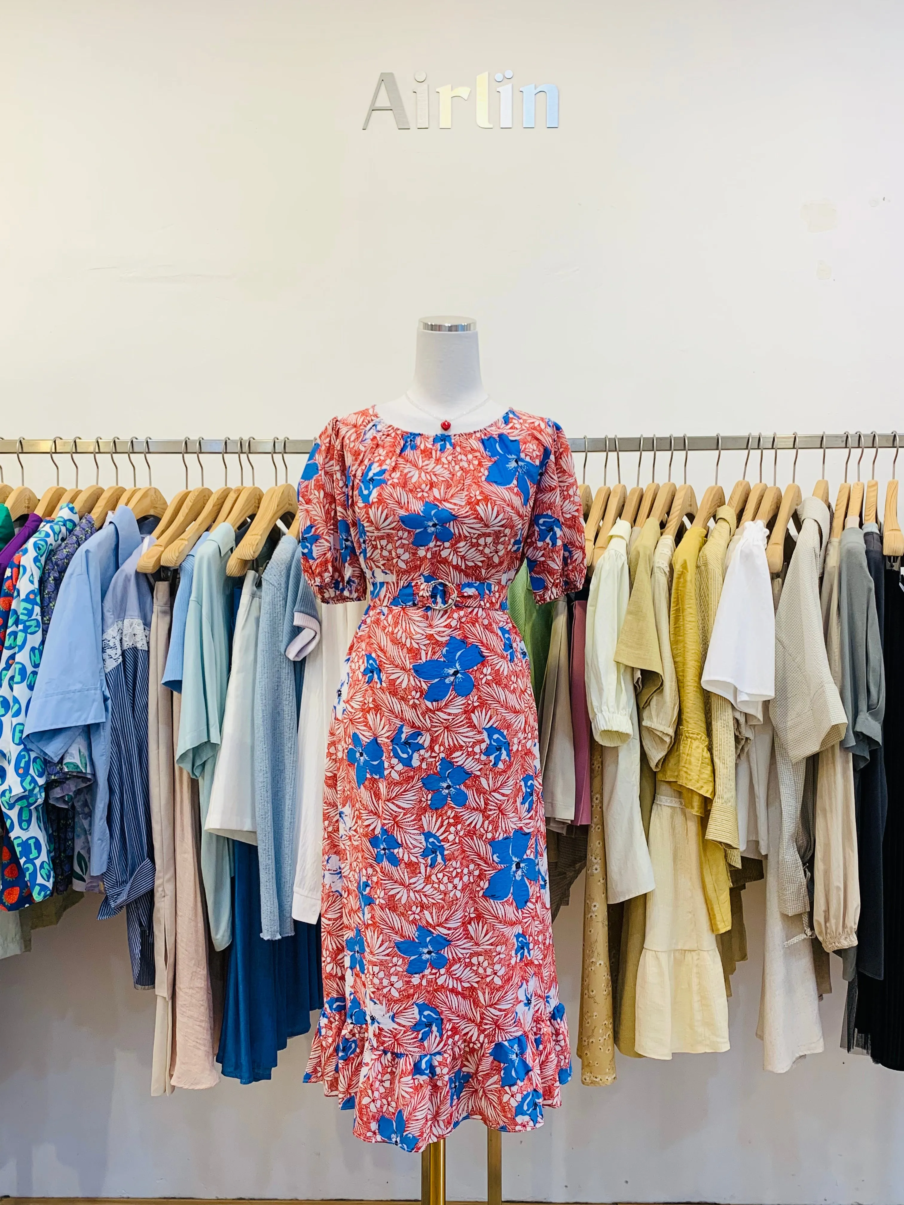 Elegant floral dress