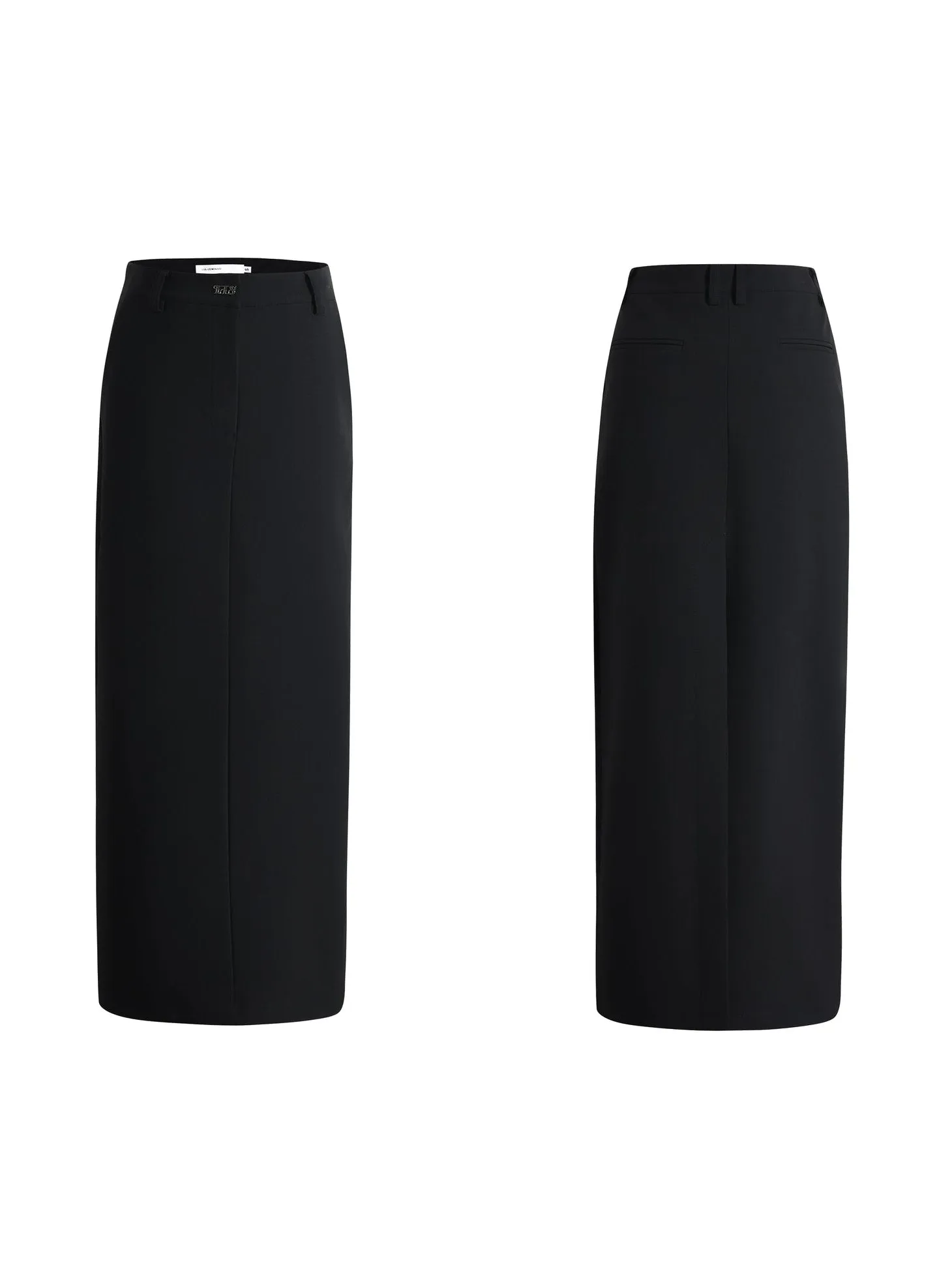 Elegant Straight Maxi Skirt