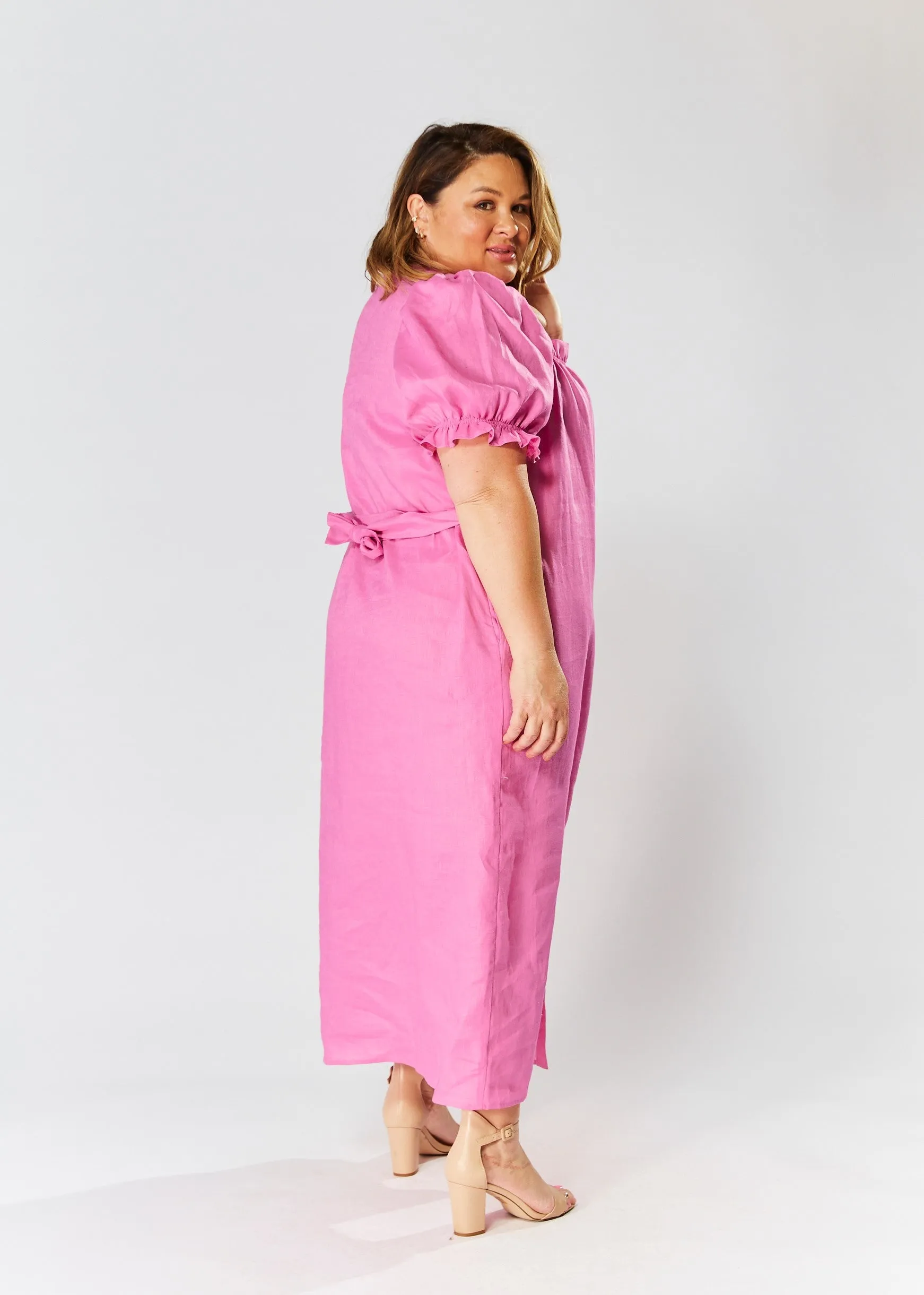 Elka Dress - Deep Pink