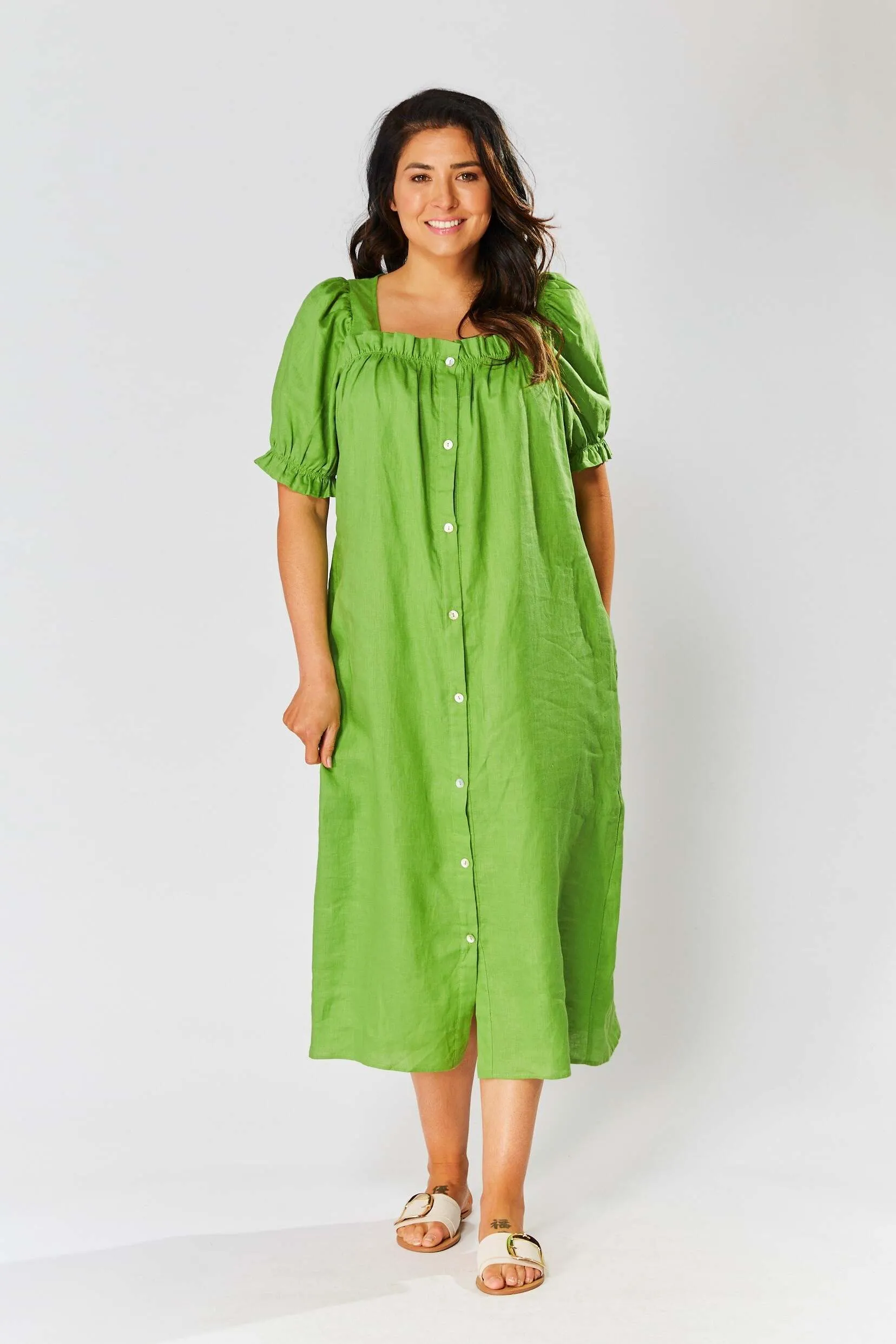 Elka Dress - Green