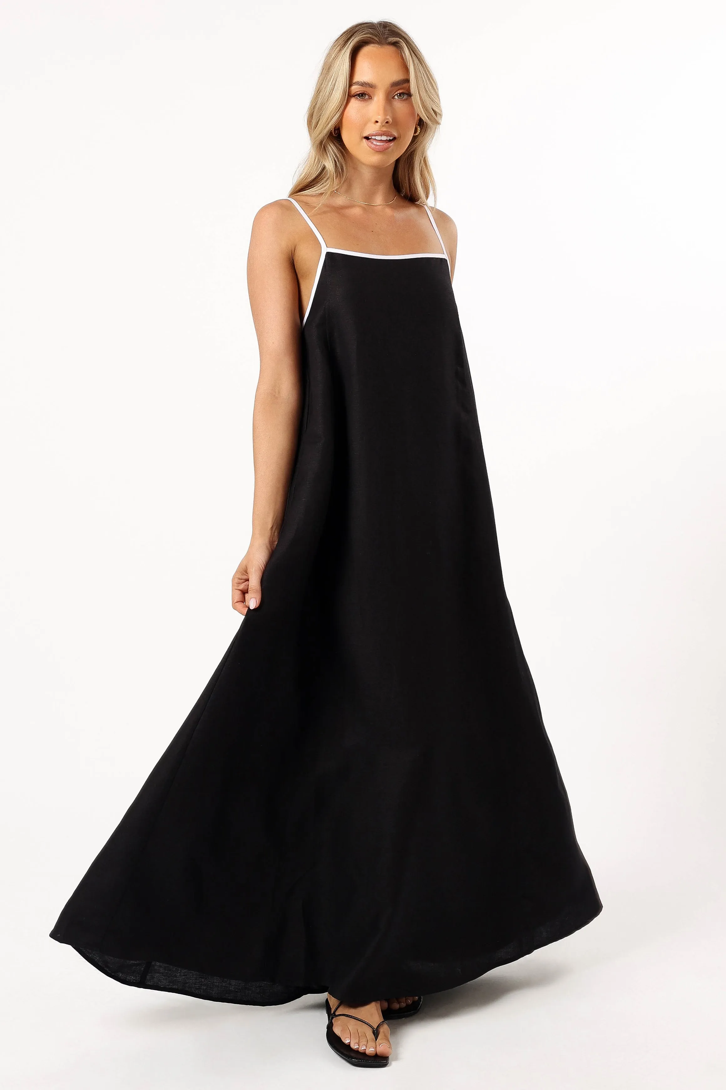 Elliana Maxi Dress - Black