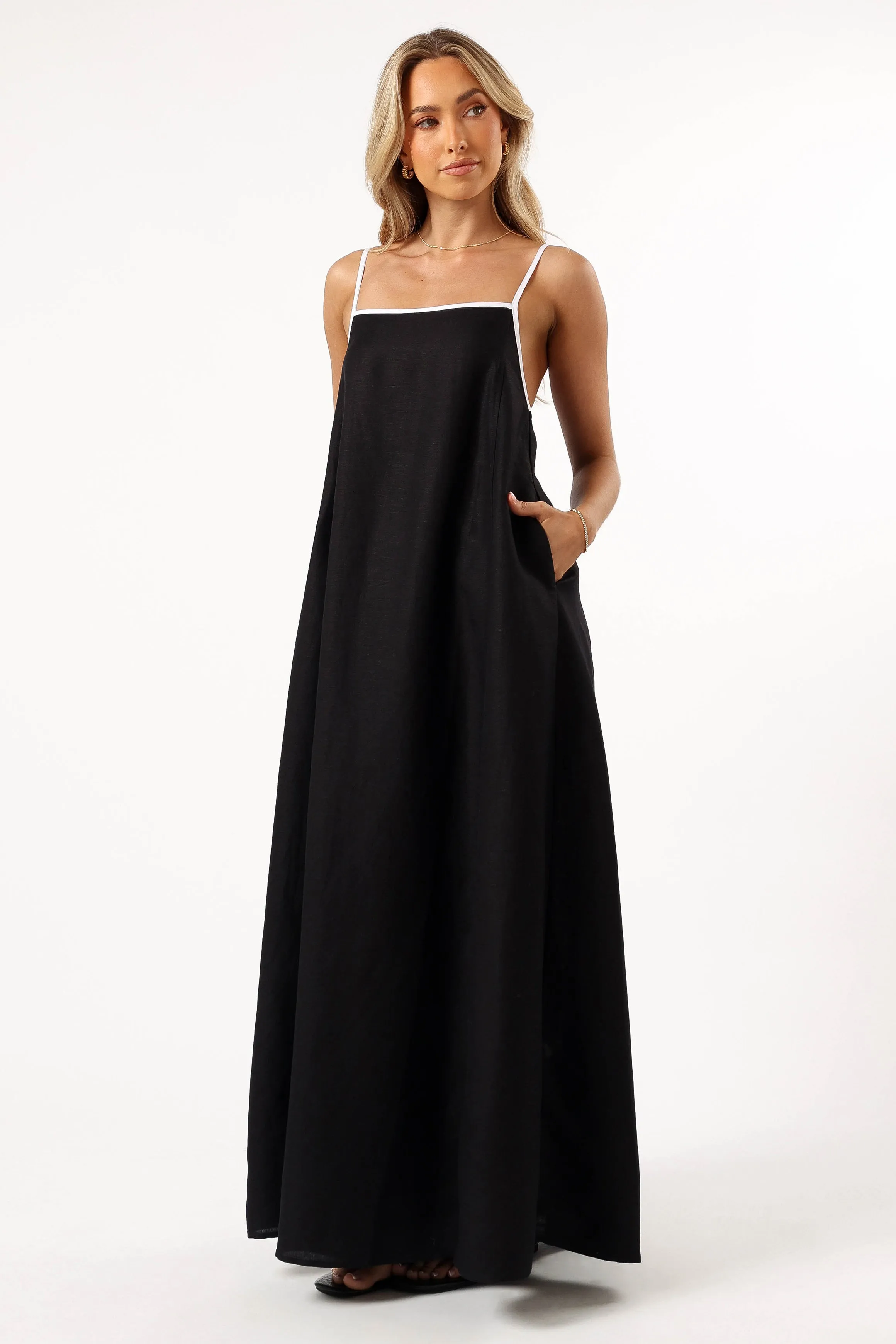 Elliana Maxi Dress - Black