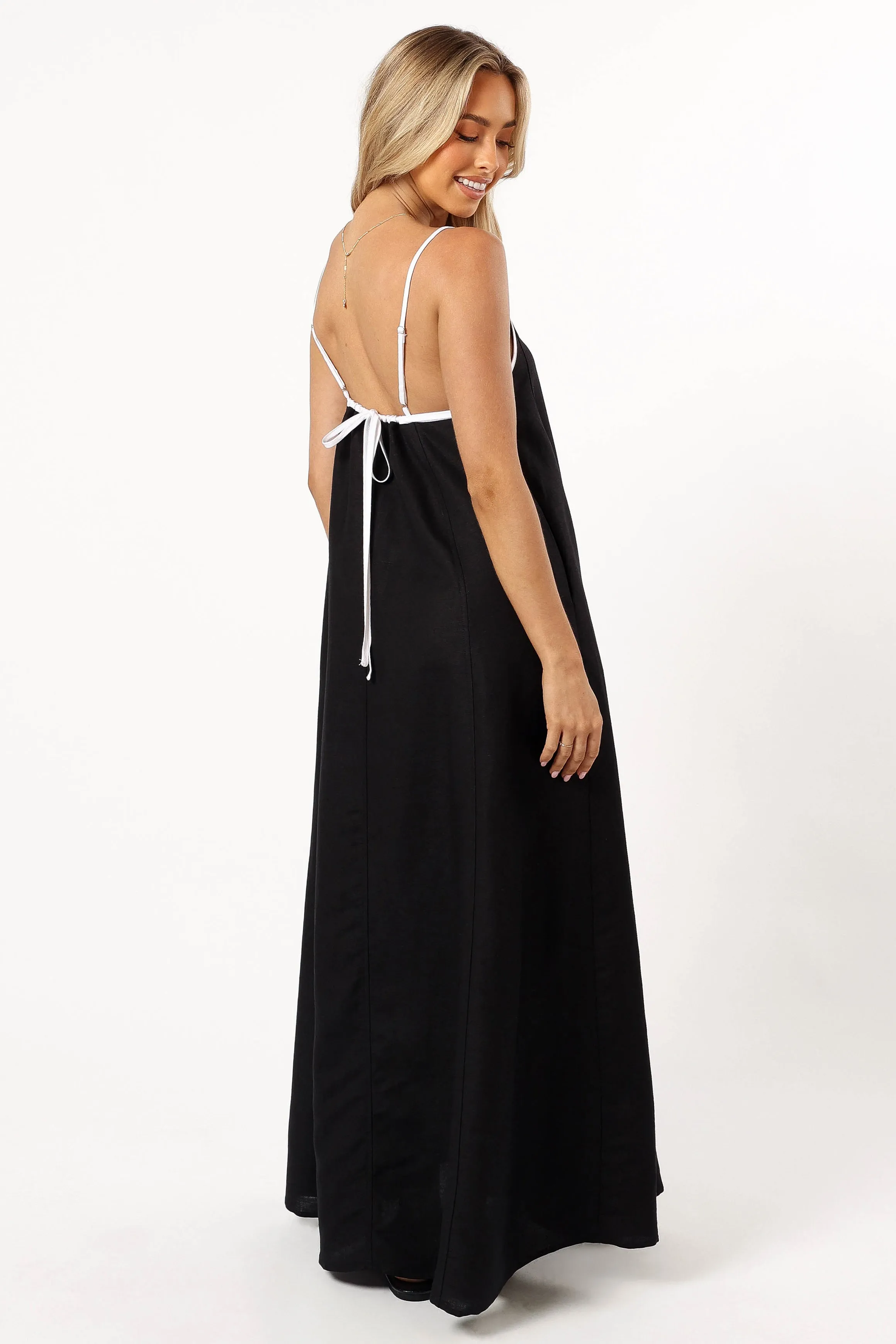 Elliana Maxi Dress - Black