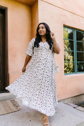 Falling For Spots Maxi Dress