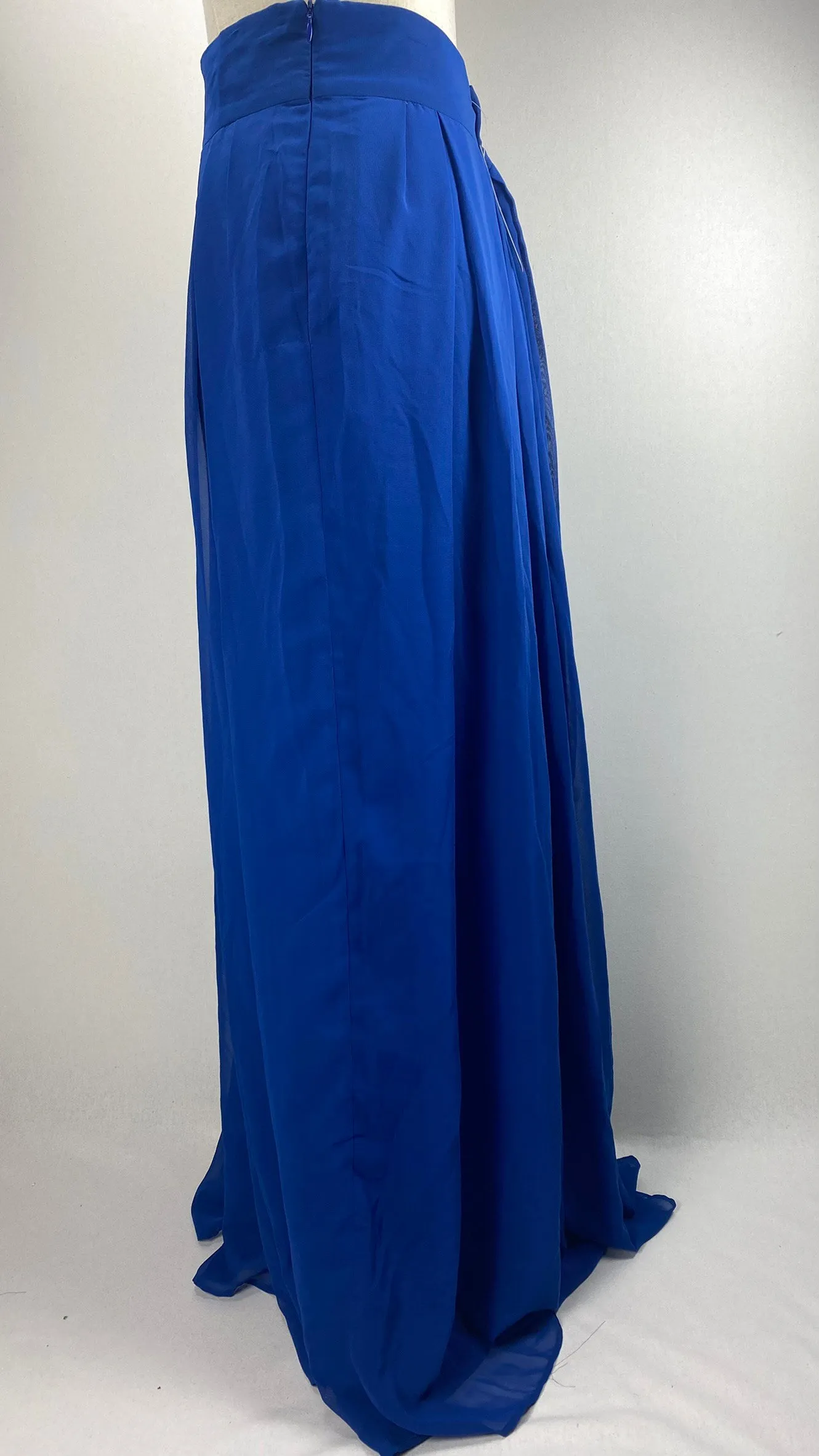 Flowy Maxi Skirt, Royal Blue