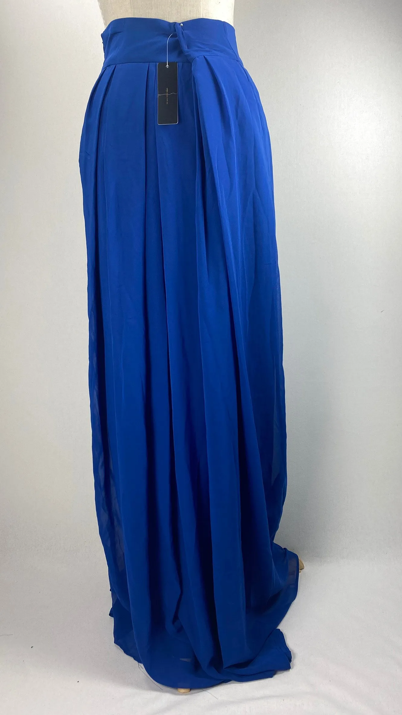 Flowy Maxi Skirt, Royal Blue