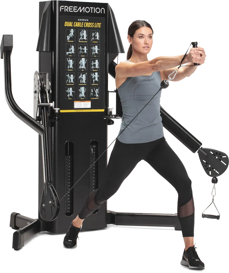 Free Motion Dual Cable Cross Lite Functional Trainer