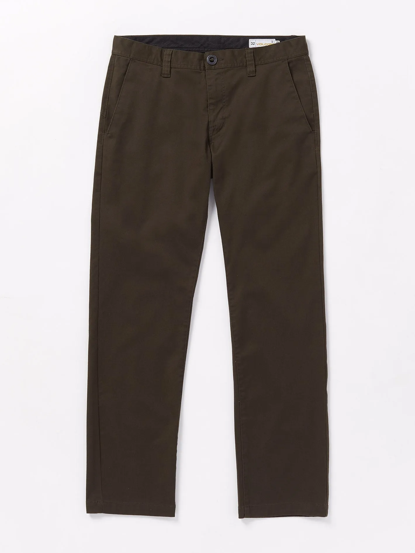 Frickin Modern Stretch Chino Trousers - DARK BROWN