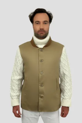 Gilet avec doublure matelassé C45