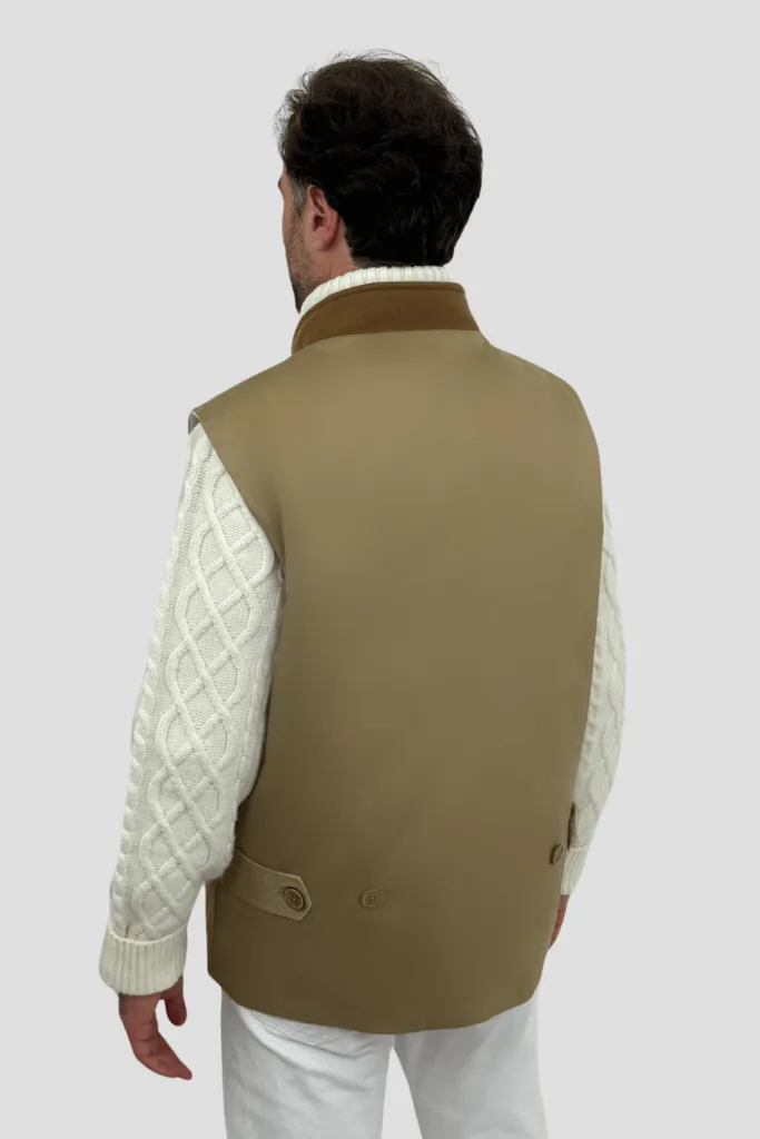 Gilet avec doublure matelassé C45