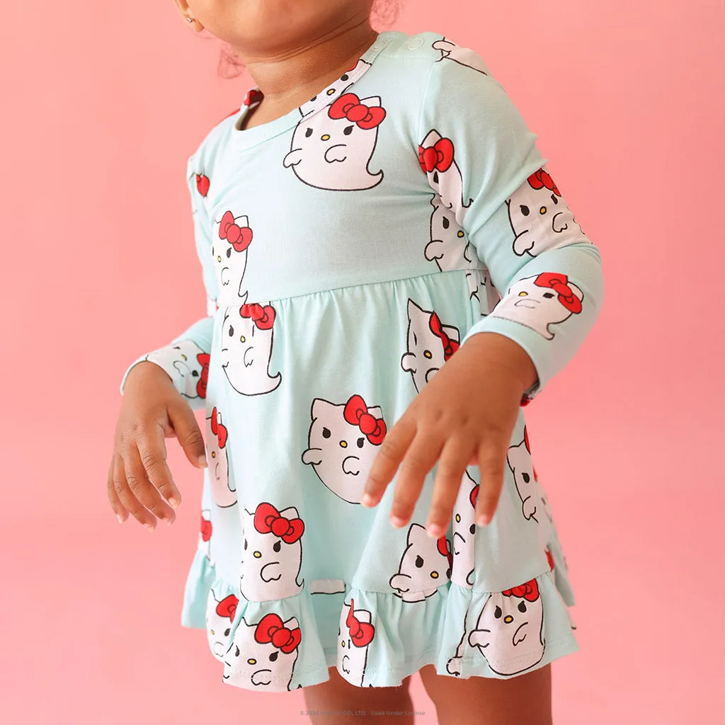 Hello Kitty® Ghost Ruffled Bodysuit Dress