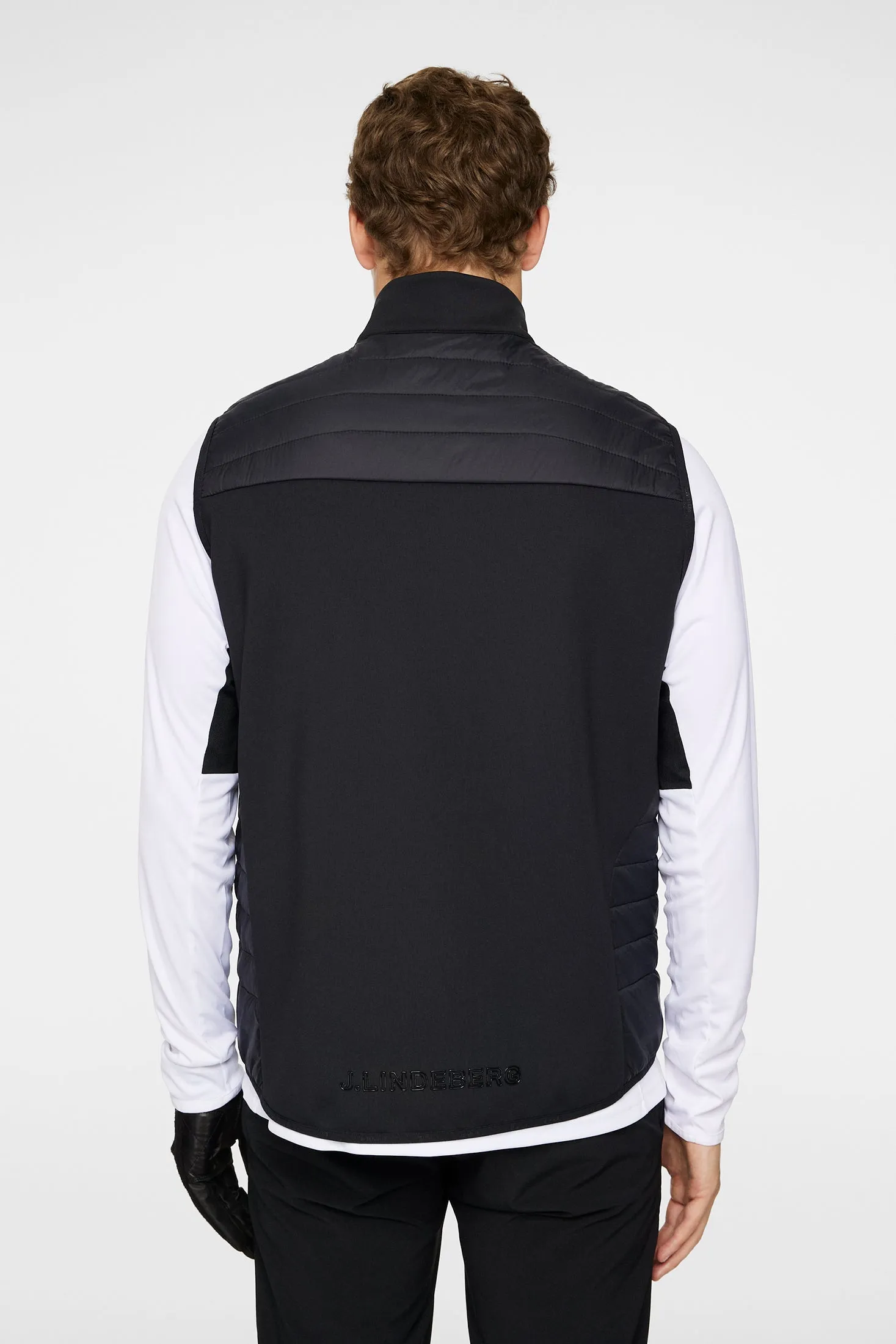 Holden Quilt Hybrid Vest / Black