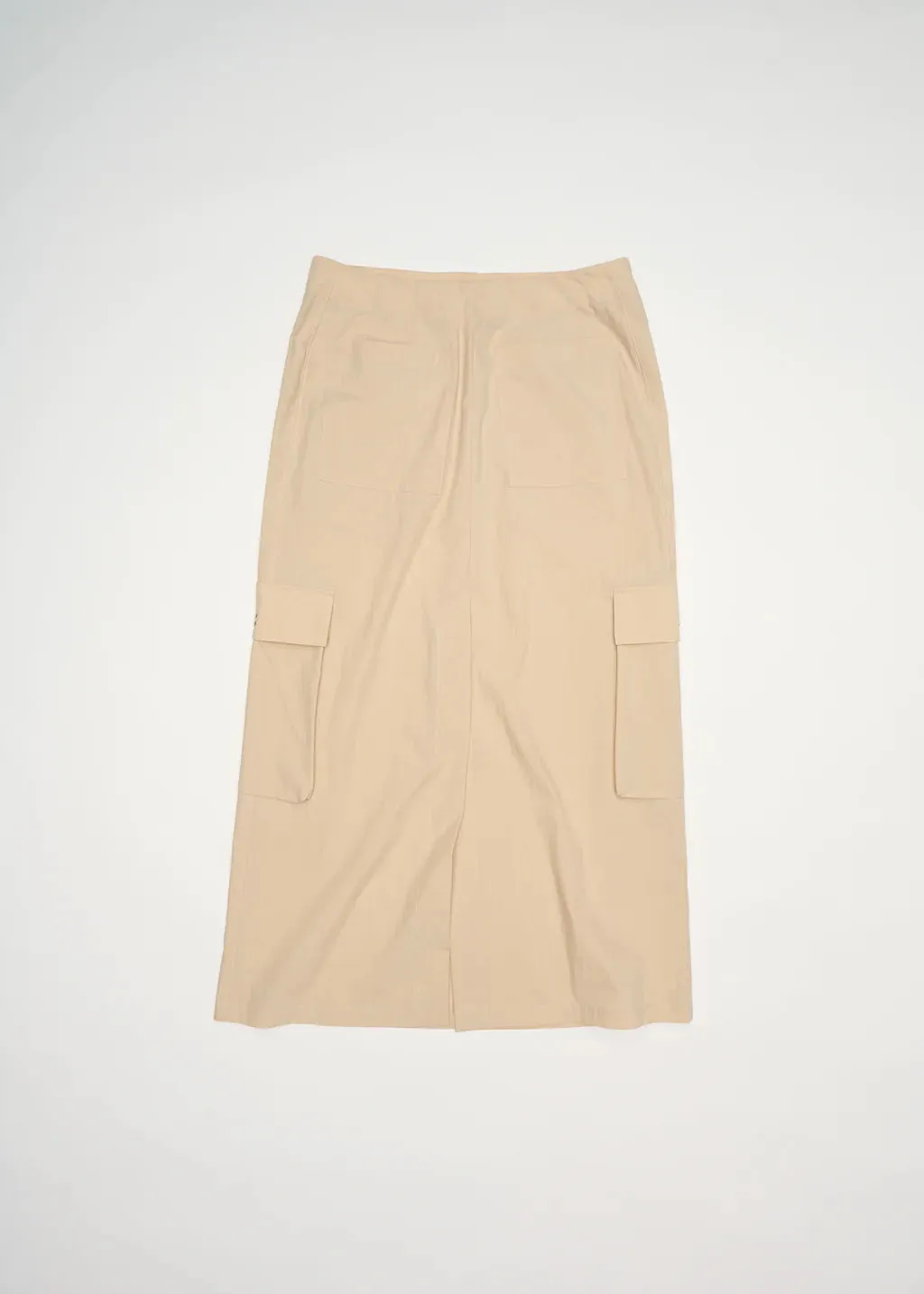 Identity Cargo Skirt - Ecru