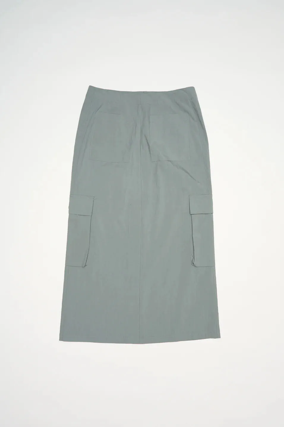 Identity Cargo Skirt - Washed Teal