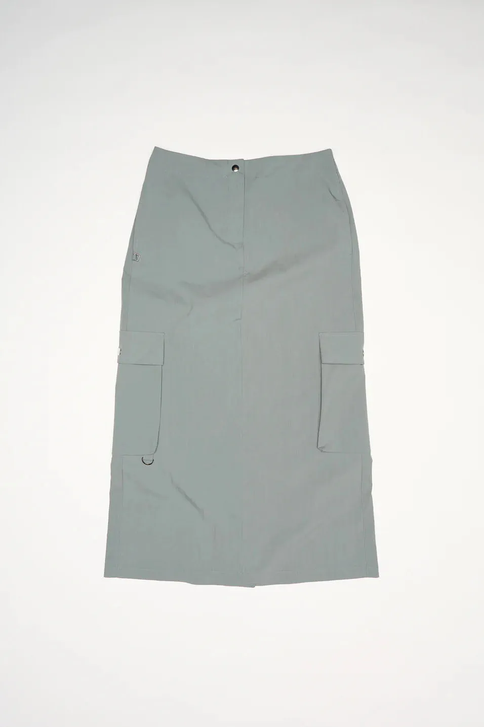 Identity Cargo Skirt - Washed Teal