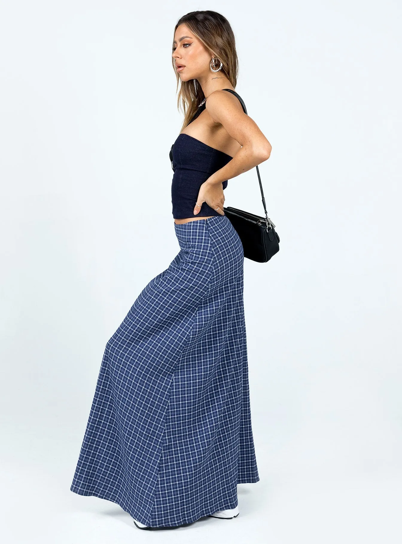 Janee Maxi Skirt Navy