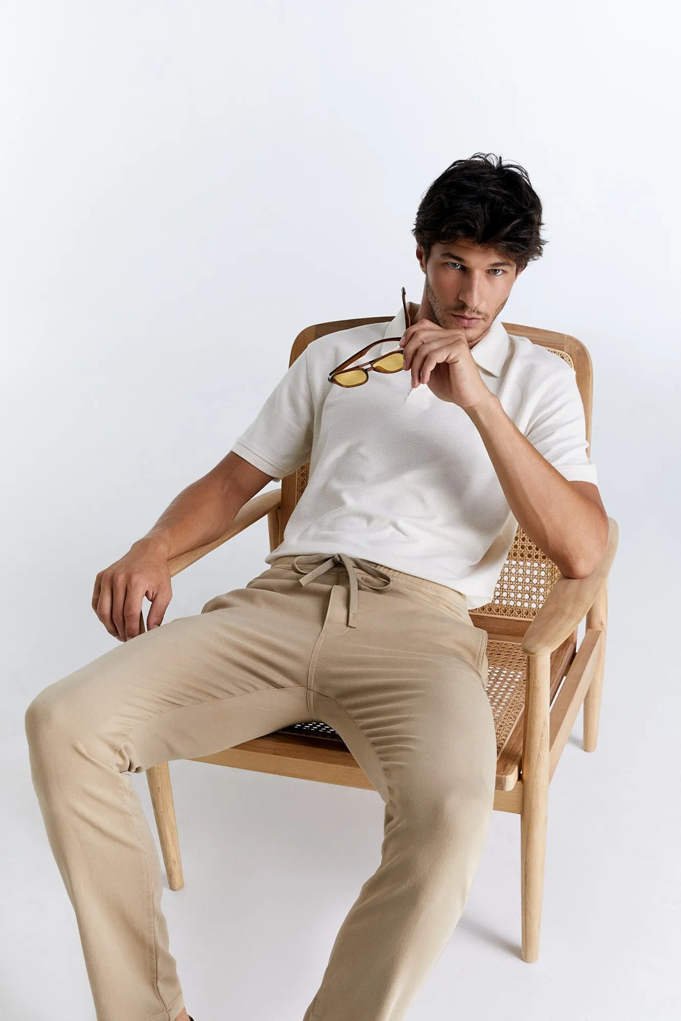 Karsten Jogger Chino Pants Beige