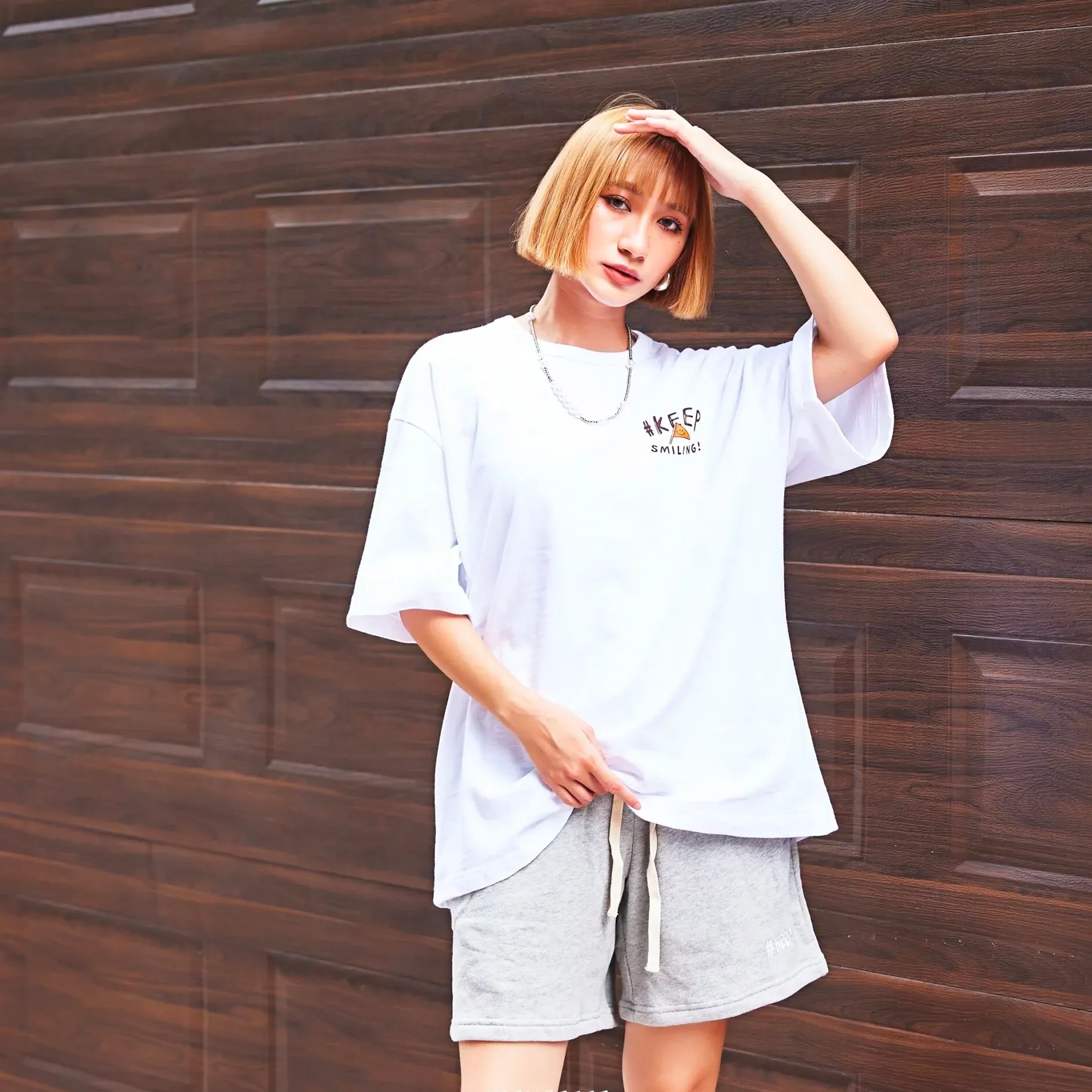 Kickstage #KEEP Cotton Shorts [KS117]