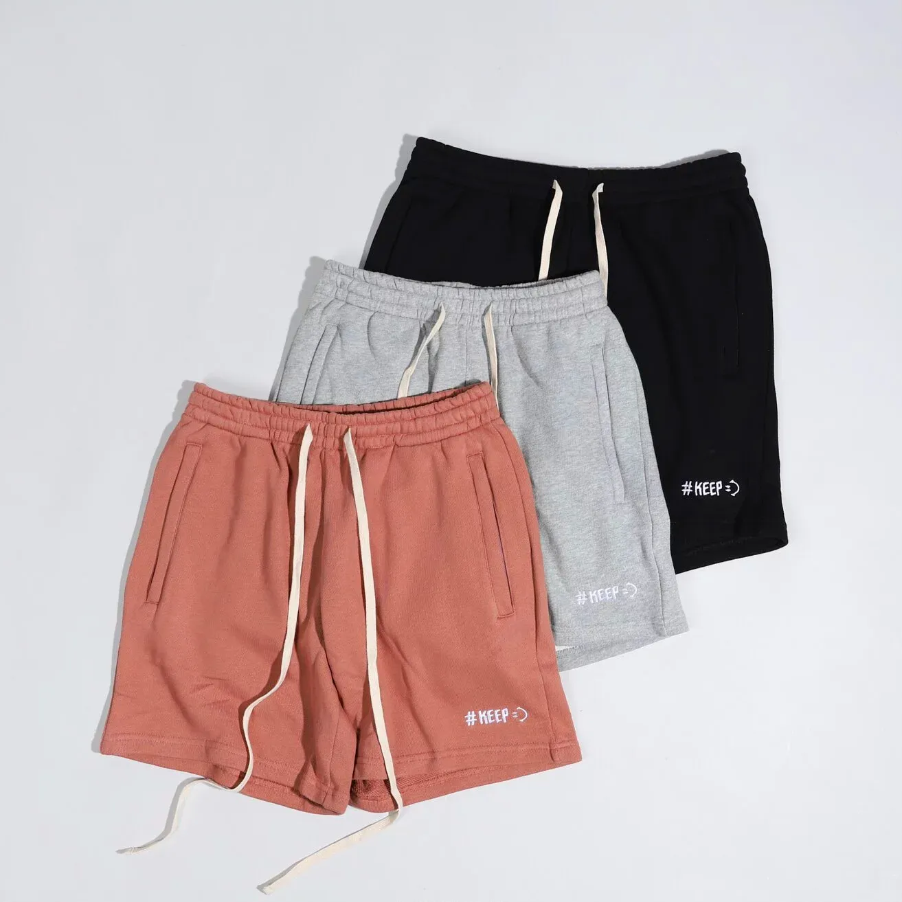 Kickstage #KEEP Cotton Shorts [KS117]