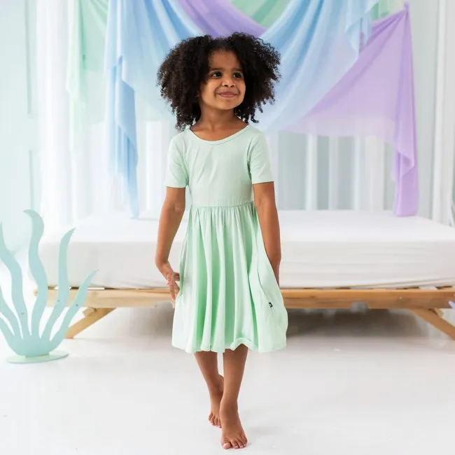 Kyte Baby Twirl Dress in Mint