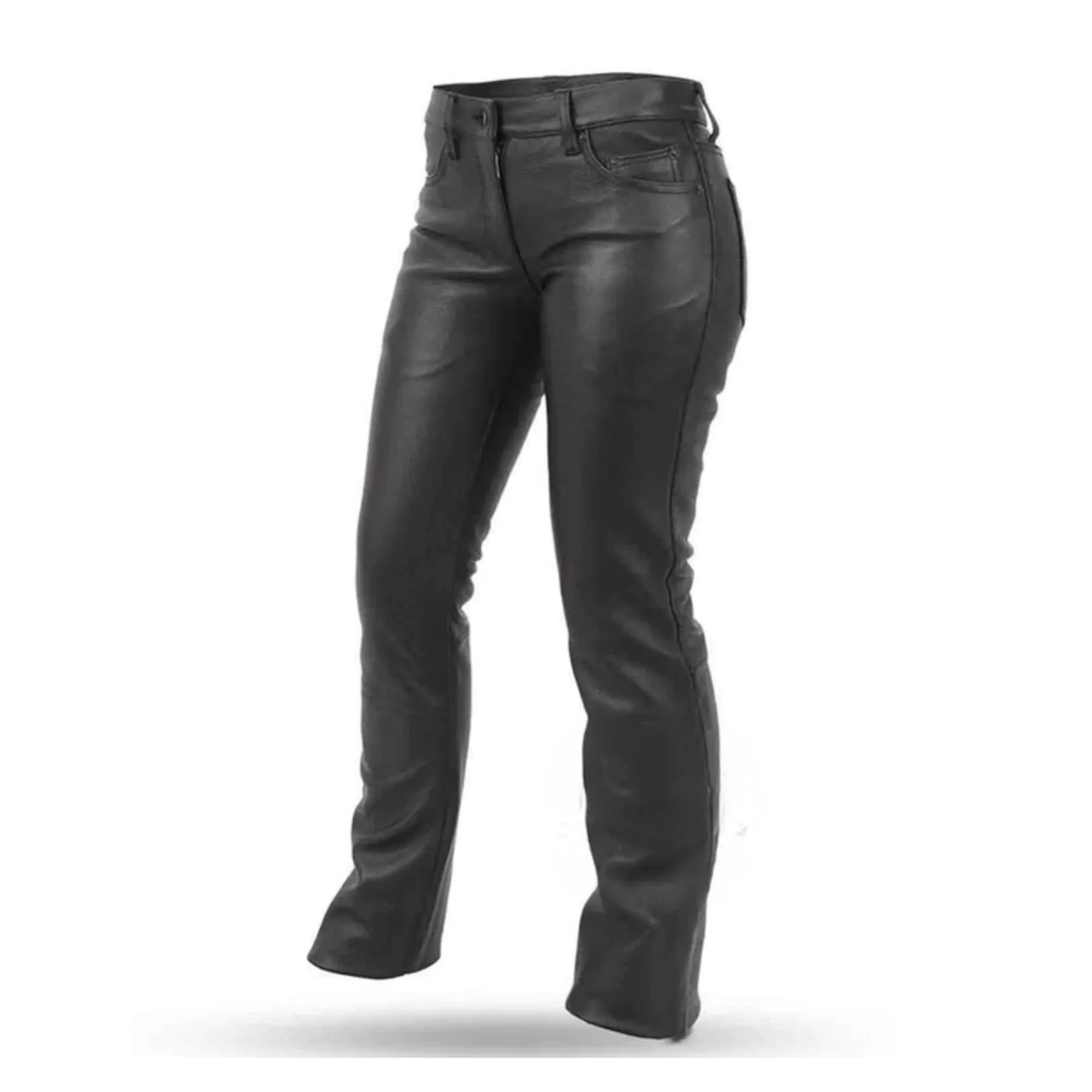 Ladies Leather Motorcycle Pants