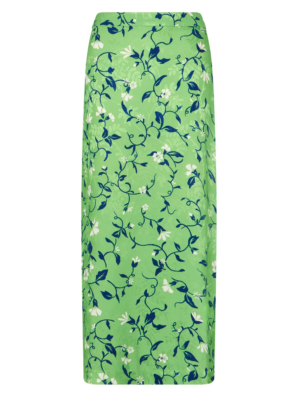 Laurel Green Vine Print Skirt