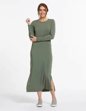 Long Sleeve Maxi Dress UPF 50  Sensitive Collection